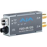 Capture & TV-kort Aja FiDO-2R-12G 2-Channel Single-Mode LC Fiber to 12G-SDI Receiver