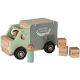 Egmont Toys Trælegetøj Legetøjsbil Egmont Toys Varevogn med gummihjul