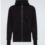 C.P. Company Herre Sweatere C.P. Company Zipped hoodie black