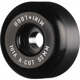 Mini Logo Komplette skateboards Mini Logo Skateboard Wheels A-cut "2" 52mm 101A Black 4-pack str. 52mm