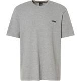 Hugo Boss Polyester Overdele HUGO BOSS Waffle T-Shirt, Grey