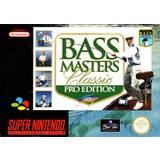 Xbox spil Bass Masters Classic: Pro Edition Supernintendo/SNES PAL/SCN/EUR Complete CIB