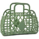 Tasker Sun Jellies Håndtaske Retro Basket Mini Grøn