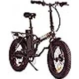 Sammenklappelige Motionscykler Nilox Electric Bike X8 Plus Black/White 25 km/h 20" 250 W