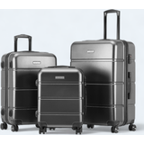 Velegnet som håndbagage Kuffertsæt JourneyLife Travel Pro Kuffert - Mørkegrå, Sæt (3 stk)