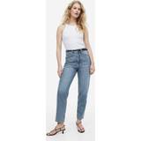 H&M 48 - Blå Tøj H&M Dame Blå Mom Loose Fit Ultra High Jeans