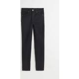 H&M Sort Bukser & Shorts H&M Skinny High Ankle Jeans - Black