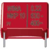Studio-udstyr WIMA MKP1O132206B00KSSD 1 stk MKP-foliekondensator med radial tråd 0.22 µF 1000 V/DC 10 % 27.5 mm L x B x H 31.5 x 11 x 21 mm