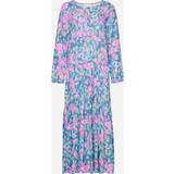 Asymmetriske Kjoler Noella Imogene Long Dress Lightblue/pink