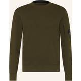 54 - Grøn Sweatere C.P. Company Diagonal Raised Fleece Lens Sweatshirt Military Green