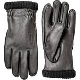 Akryl Tøj Hestra Deerskin Primaloft Rib Gloves - Black