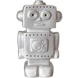 Heico Børneværelse Heico til børneværelset Robot Silver Natlampe