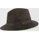Skind Hovedbeklædning MJM Haag Leather Hat Brun