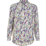 Dame - Multifarvet Skjorter IN FRONT Majsa Casual Skjorte, Farve: Multicolor, Størrelse: XL, Dame
