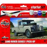 Airfix Racerbaner Airfix Starter Set Land Rover Series 1 Pick Up 1:43