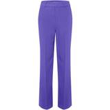 Gestuz Polyester Bukser & Shorts Gestuz Joellegz Mw Pants Bukser 10906375 Purple Opulence