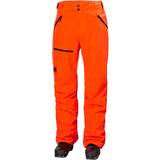 L - Orange Bukser & Shorts Helly Hansen Men's Sogn Cargo Ski Pants - Neon Orange