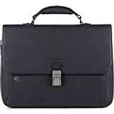 Piquadro Opbevaring til laptop Computertasker Piquadro Black Briefcase brown
