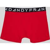 Frank Dandy Hvid Underbukser Frank Dandy Solid Boxer w Black/White