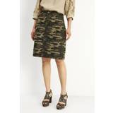 Camouflage - S Nederdele IN FRONT Genny Skirt Nederdele 15164 Green XXLARGE