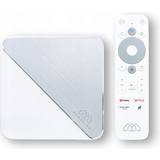 Hvid Medieafspillere Dune HD Homatics box r 4k plus multimedia player streaming android 11 smart tv certified