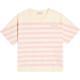 Moncler Overdele Børnetøj Moncler Moncler Enfant Striped cotton jersey T-shirt pink Y