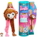 Barbie Dukketøj Løbehjul Barbie Cutie Reveal Chelsea Doll & Accessories Jungle Series Monkey