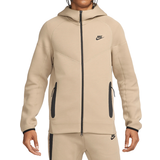 Nike windrunner tech fleece Nike Men's Sportswear Tech Fleece Windrunner Full Zip Hoodie - Khaki/Black