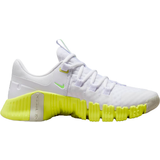 46 - Syntetisk Træningssko Nike Free Metcon 5 W - White/Luminous Green/Sea Glass/Lime Blast