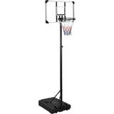 Basketball plade vidaXL Basketball hoop transparent 235-305cm