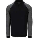 58 - Merinould Overdele Dale of Norway Men's Geilo Sweater - Dark Charcoal/Smoke