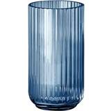 Lyngby Rektangulær Vaser Lyngby Classic Blue Vase 20cm