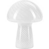 Glas Lamper Cozy Living Mushroom L White Bordlampe 32cm
