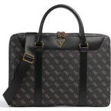 Guess Indvendig lomme Mapper Guess Vezzola Briefcase 13" - Dark Brown