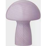 E14 - Lilla Bordlamper Cozy Living Mushroom S Lavender Bordlampe 23cm