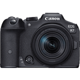 Eos r7 Digitalkameraer Canon EOS R7 + RF-S 18-150mm F3.5-6.3 IS STM