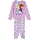 Disney - Piger Nattøj Cerda Children's Frozen Pajamas Set 2-piece - Purple