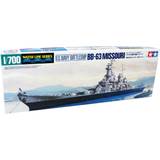 Tamiya Modeller & Byggesæt Tamiya Us Navy Battleship"Missouri" Modelskib Byggesæt Skibe Modelbyggesæt