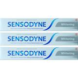 Sensodyne Tandpastaer Sensodyne toothpaste whitening daily teeth 75ml pack of 3