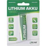 InLine Batterier Batterier & Opladere InLine 18650 Lithium 3000mAh