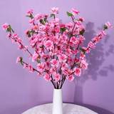 Pink Afskårne blomster Blomster til bryllup Artificial Bundt 1