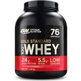 Pulver - Sodium Proteinpulver Optimum Nutrition Gold Standard 100% Whey Delicious Strawberry 2.28kg