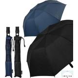 Polyester Paraplyer Microsoft Falcone xxl taschenschirm damen herren trekking 120cm automatik einfarbig uni