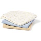 Kids Concept Fast Babyudstyr Kids Concept Muslin Blankets Set of 3 Blue