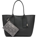 Opbevaring til laptop - Skind Tote Bag & Shopper tasker DKNY Shopper Grayson Sort
