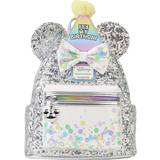 Imiteret læder - Indvendig lomme Skoletasker Loungefly Disney Mickey and Friends Birthday Celebrations Backpack