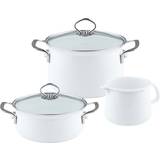 Riess Sæt Riess Nouvelle Arctic starter Cookware Set with lid