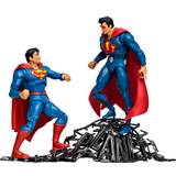 Superman Legetøj Mcfarlane DC Multiverse Multipack Action Figure Superman vs Superman of Earth-3 Gold Label 18 cm