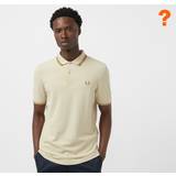 50 - Beige T-shirts & Toppe Fred Perry Twin Tipped Polo Shirt Oatmeal