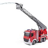 1:24 - Aftageligt batteri Fjernstyret arbejdskøretøj VN Toys Speed Car RC Fire Truck RTR 41612